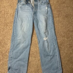 Levi's Light Blue Boyfriend Jeans